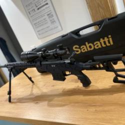 SABATTI ST-18 TACTICAL - CAL.308 équipée d'un trépied , d'une lunette crossfire ll 3x12x56