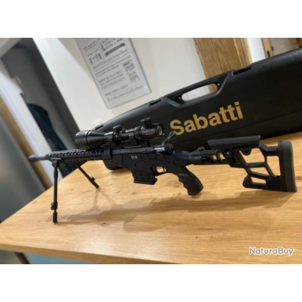 SABATTI ST-18 TACTICAL - CAL.308 quipe d'un trpied , d'une lunette crossfire ll 3x12x56