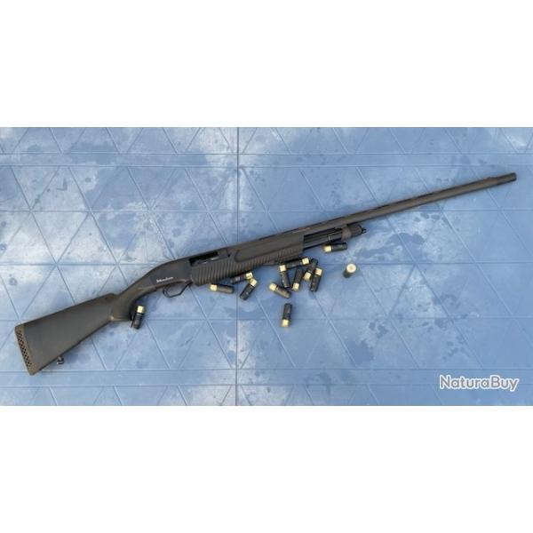 Fusil  pompe Verney-Carron P12 Black Crow - 76 cm + rallonge de fusil chokable 5 cm