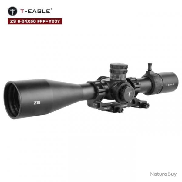 Lunette de vise T-EAGLE ZS 6-24x50 FFP  Optique Airsoft