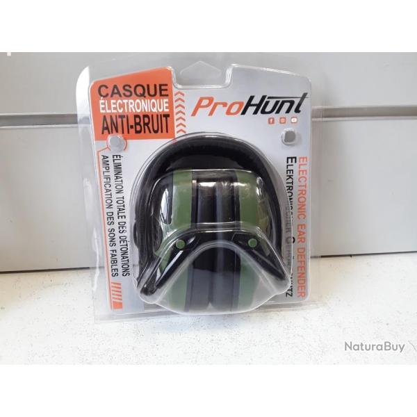 6835  CASQUE LECTRONIQUE  ANTI BRUIT PROHUNT SUPER PRODUIT NEUF TOP QUALITE A SAISIR DE SUITE