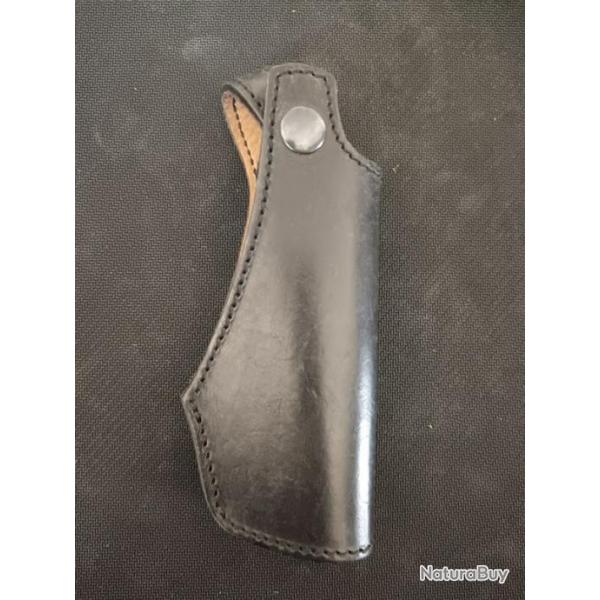 HOLSTER PONY BERETTA 87 CUIR NOIR