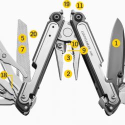 Leatherman ARC - 20 Outils - Etui Nylon