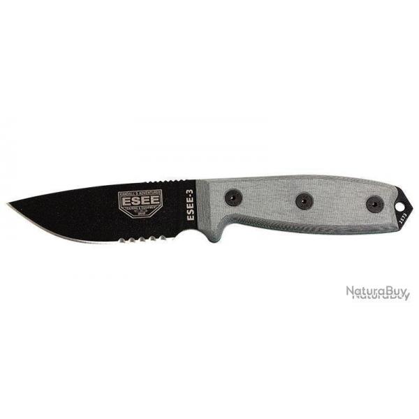 ESEE-3 - Noir - Lame Mixte