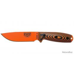 ESEE-4 - Lame Orange - Orange/Noir