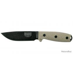 ESEE-4 - Lame Noire - Vert clair