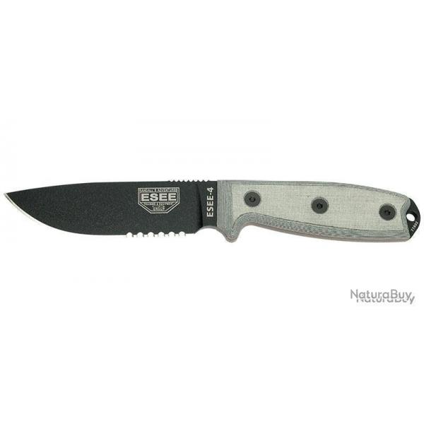 ESEE-4 - Lame Noire Mixte