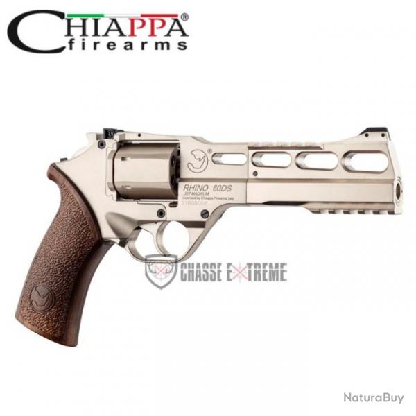 Revolver Airsoft Co2 CHIAPPA Rhino 60DS 0,95j Cal 6mm Silver