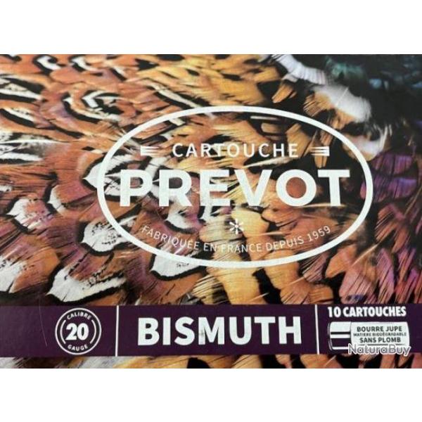 Cartouches Prevot Xpert Bismuth BJ Green 24 g - Cal. 20/70 - 4 / Par 1