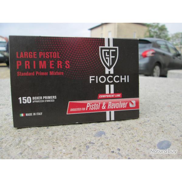 150 amorces Large Pistol de FIOCCHI
