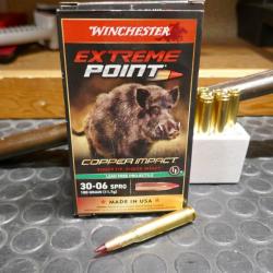 20 cartouches en 30-06 SPRG 180 gr EXTREM POINT de WINCHESTER