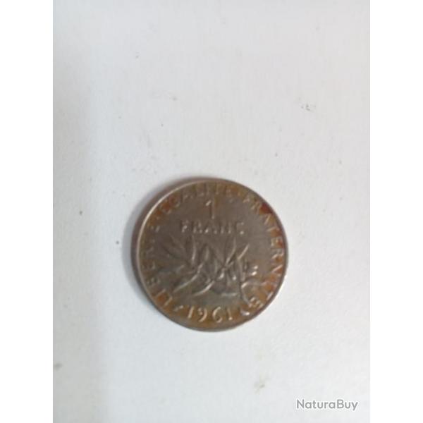 1 francs 1961