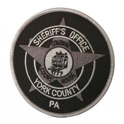 SHERIFF'S OFFICE YORK COUNTY 100MM A coudre ou à thermocoller