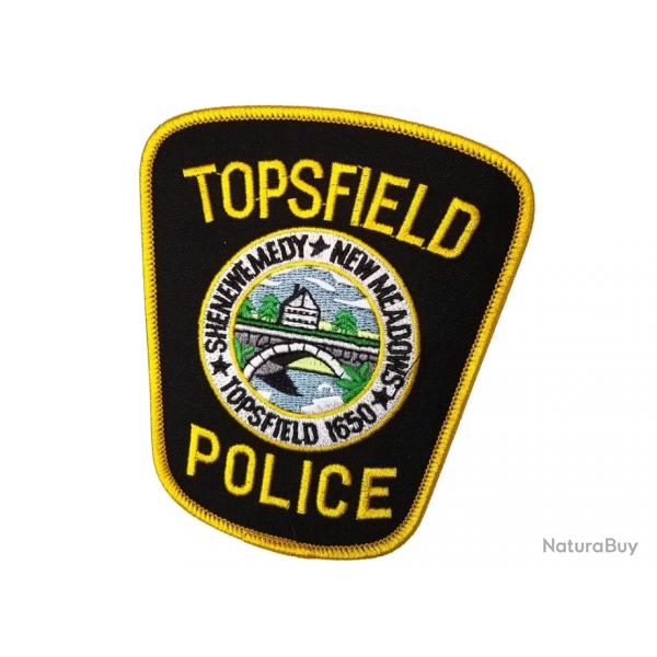 TOPSFIELD Police 110 mm x 90 mm  A coudre ou  thermocoller