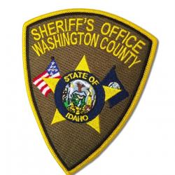 SHERIFF'S OFFICE WASHINGTON COUNTY 125 mm x 90 mm  A coudre ou à thermocoller