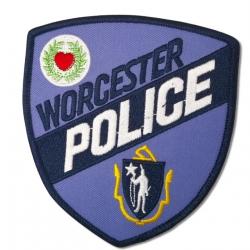 WORCESTER POLICE 110 mm x 100 mm  A coudre ou à thermocoller