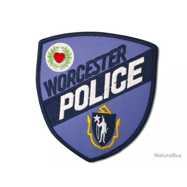 WORCESTER POLICE 110 mm x 100 mm  A coudre ou  thermocoller