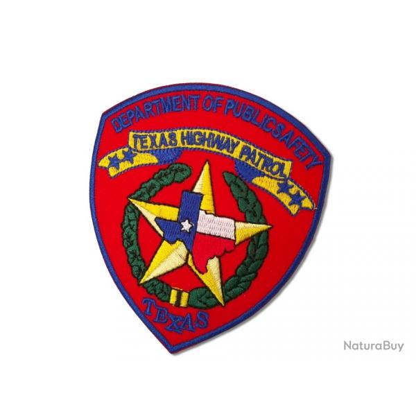 TEXAS HIGHWAY PATROL  100 mm x 85 mm  A coudre ou  thermocoller