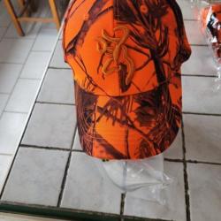 CASQUETTE DE CHASSE CAMO    ORANGE a