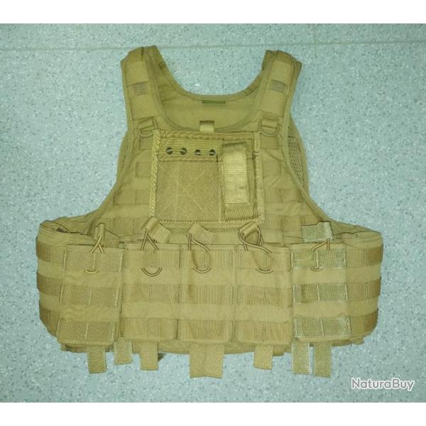 Warrior Assault System ricas Compact DA Plate Carrier Coyote avec Soft