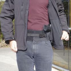 CEINTURE PORT ARME DISCRET Patrol Droitier S/M