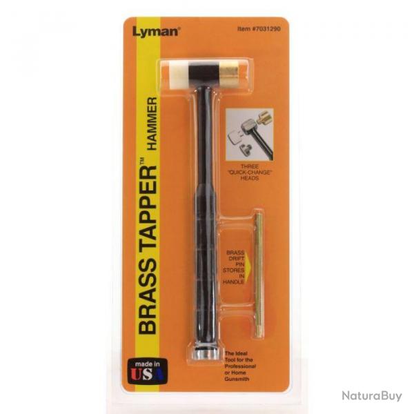Marteau en laiton + goupille de drive Lyman #7031290