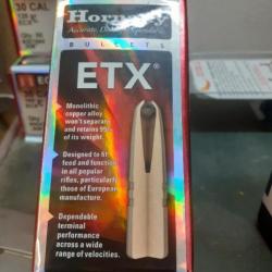 Ogive Hornady ETX sans plomb, 2 boites