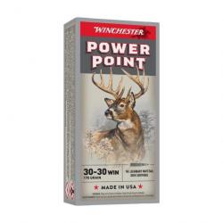 BALLES 30X30 WINCHESTER SUPER X POWER POINT 150GR. Lot de 40 cartouches.