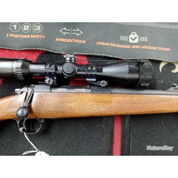 CARABINE FAIR CF1 CAL 243WIN + LUNETTE ELECTROPOINT 2.5-10X50 IR ETAT NEUF