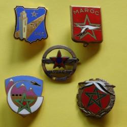 INSIGNES ARMEE de l'AIR au Maroc