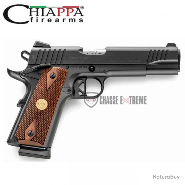 Pistolet CHIAPPA 1911 Superior Grade Noir Cal 45 Acp