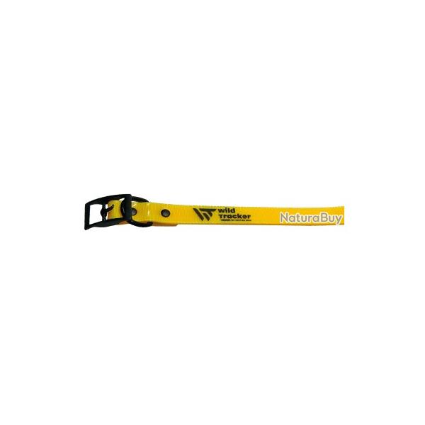 Collier pour chien WILD TRACKER x-pert jaune 2.5x0.25x79cm