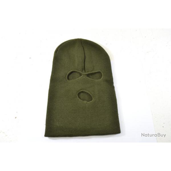 Cagoule / bonnet vert, opex chasse pche airsoft paintball. Surplus militaire camouflage hiver froid