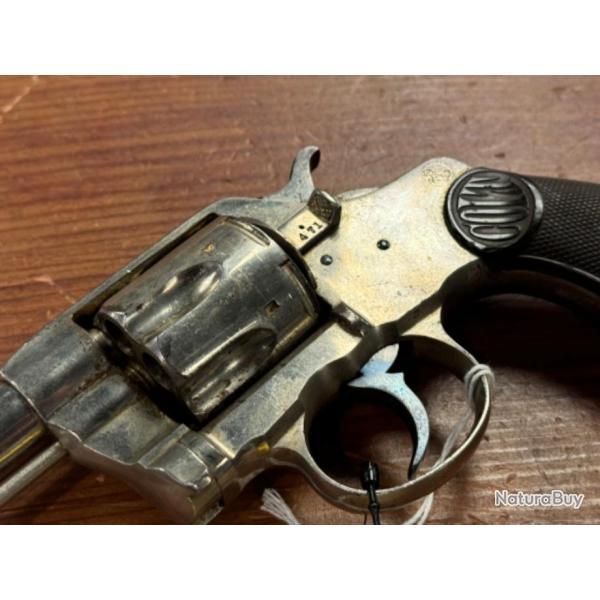 colt new army 1895 nickel