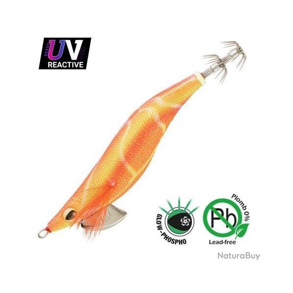 Turlutte Sakura Stingray Soft 3.0 16,2g 16,2g 141 - Red Glow Brilliant Orange