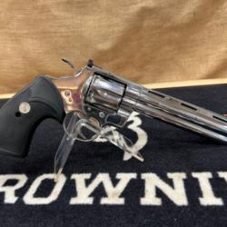 Revolver Colt Python 6" nickelé