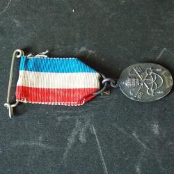 MEDAILLE DE REVERS RELIGIEUX. A.C.F de pélerinage