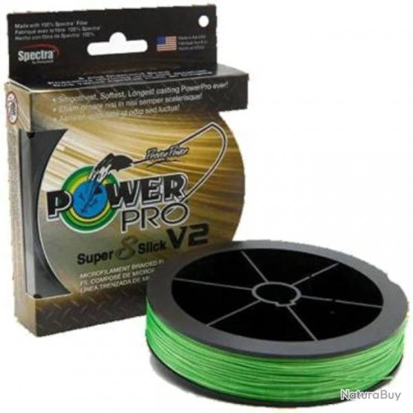 POWER PRO TRESSE SUPER 8 SLICK V2 0.13MM 8KG 135M AQUA GREEN