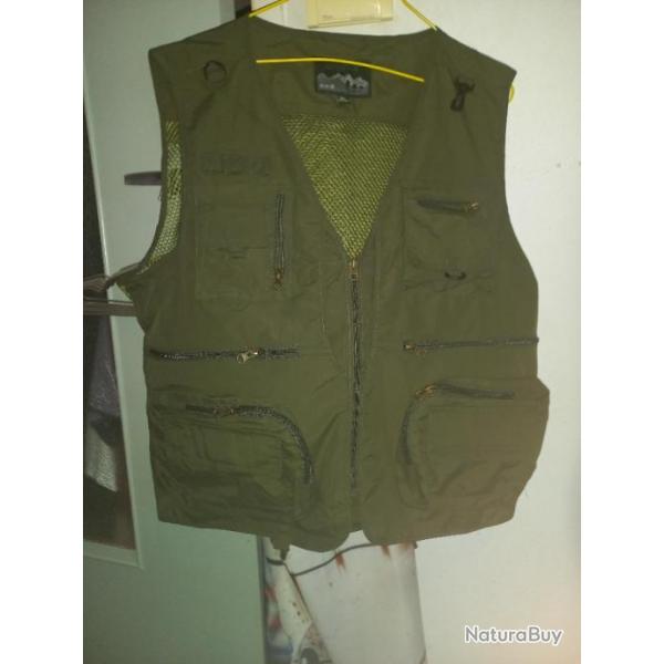 Gilet de pche homme