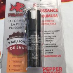 Porte clés avec spray de défense au poivre