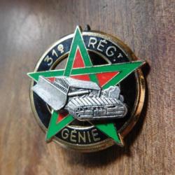 insigne R.G  31e régiment  de génie  /  drago paris