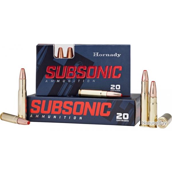 20 Munitions Hornady Subsonic  Cal.45/70 Govt - 410gr