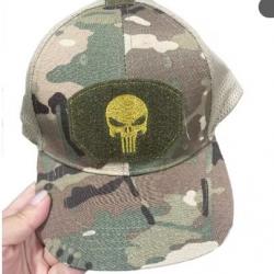 Casquette Punisher treillis beige 3