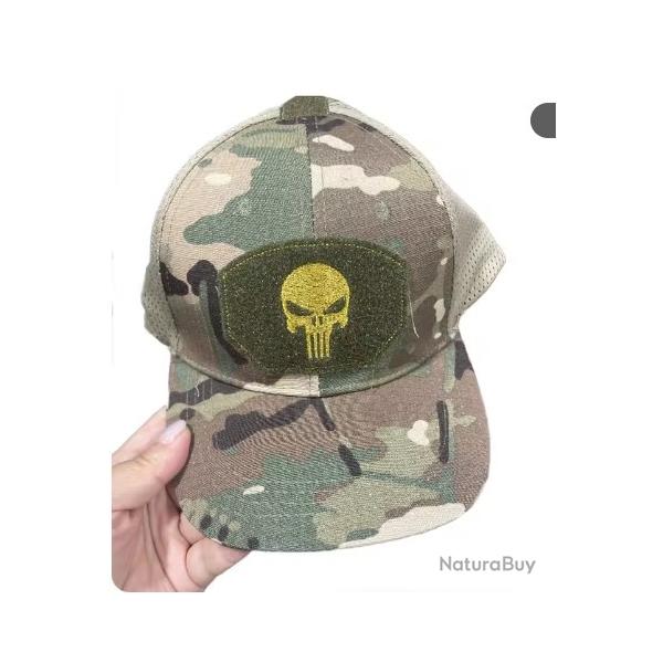 Casquette Punisher treillis beige 3