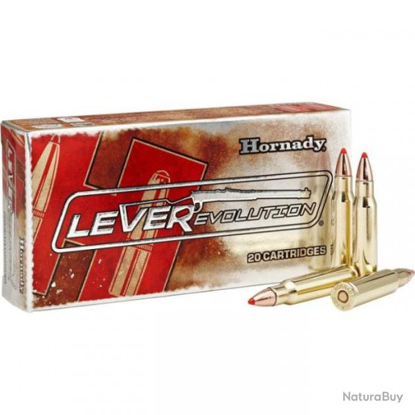 Balles Hornady Lever Evolution 308 Marlin Exp 160GR FTX LVREV