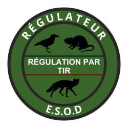 Autocollant ESOD régulation par tir / 6cm