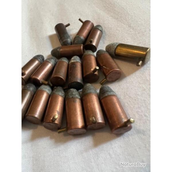 Lot 17 munition 7mm  broche