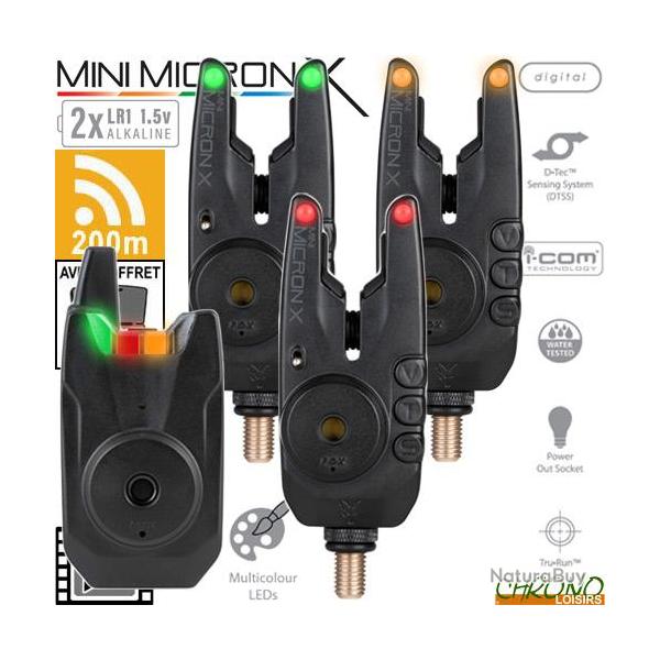 Coffret Fox Centrale 3 Dtecteurs Mini Micron X