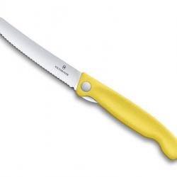 COUTEAU OFFICE PLIANT JAUNE VICTORINOX