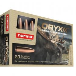 20 CARTOUCHES NORMA 7X64 11.0G/170GR ORYX